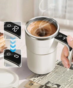 Rechargeable Self-Stirring Coffee Mug
