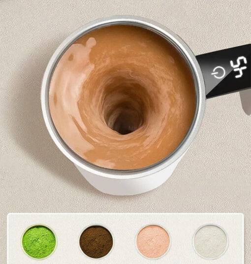 Rechargeable Self-Stirring Coffee Mug - Image 6