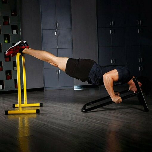 Portable Parallel Home Exercise Dip Station Bar - Image 5