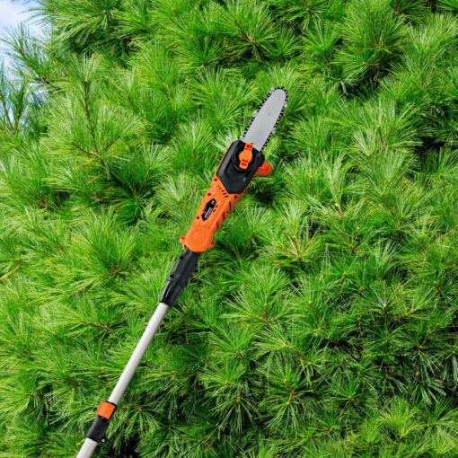 Electric Cordless Battery Powered Extendable Pole Saw - Image 5