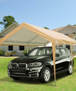 Portable Heavy Duty Carport Garage Canopy Tent 10' x 20'