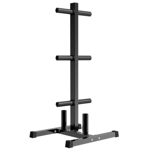 Heavy Duty Weighted Bumper Plate Storage Tree Rack 2" - Image 3