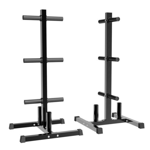 Heavy Duty Weighted Bumper Plate Storage Tree Rack 2" - Image 7