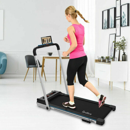 Portable Compact Folding Electric Space Saving Treadmill - Image 5
