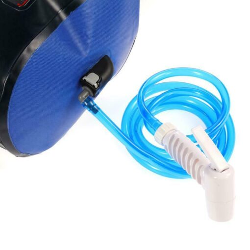 Large Outdoor Camping Solar Shower Bag With Pump - Image 5