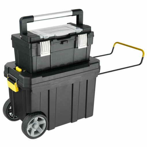 Portable Rolling Tool Chest Box With Wheels - Image 3