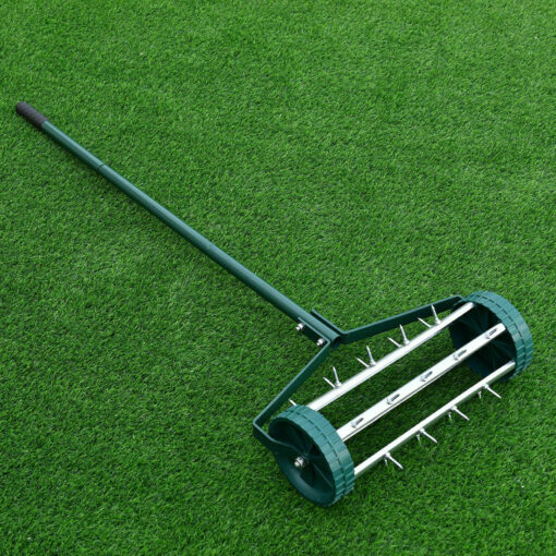 Heavy Duty Manual Rolling Yard Spike Soil Aerator - Image 3