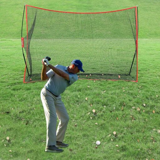 Large Heavy Duty Backyard Golf Hitting Practice Net 10' x 7' - Image 2