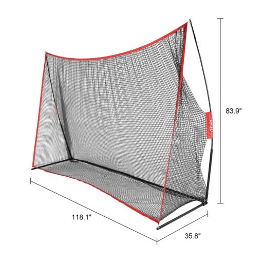 Large Heavy Duty Backyard Golf Hitting Practice Net 10' x 7' - Image 5