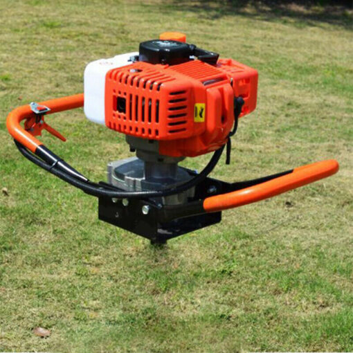 Heavy Duty Gas Powered Post Hole Earth Auger Drill 52cc - Image 2