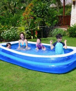 Large Kids Inflatable Blow Up Outdoor Swimming Pool