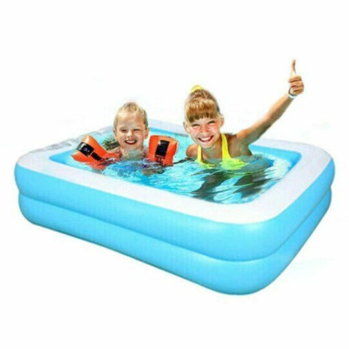 Large Kids Inflatable Blow Up Outdoor Swimming Pool - Image 4