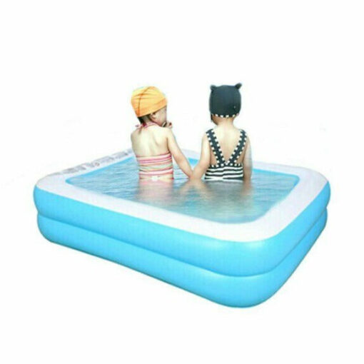Large Kids Inflatable Blow Up Outdoor Swimming Pool - Image 2