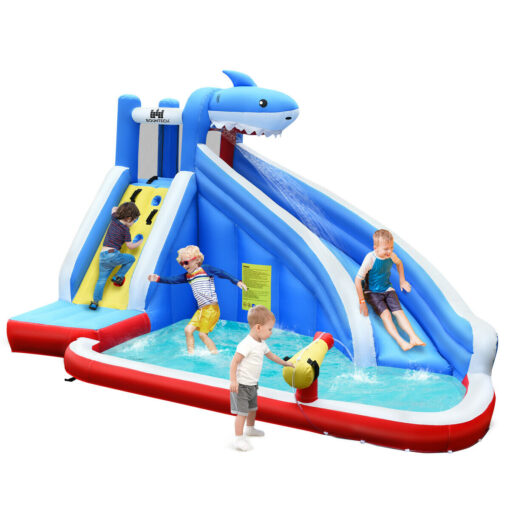 Giant Spacious Kids Inflatable Blow Up Water Slide Pool - Image 2
