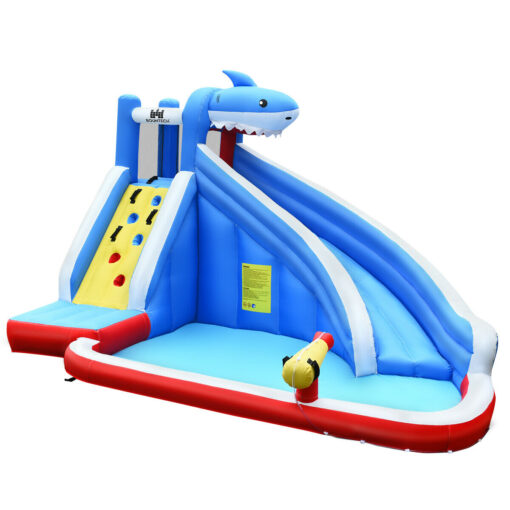 Giant Spacious Kids Inflatable Blow Up Water Slide Pool - Image 5