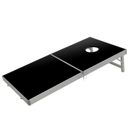 Portable Folding Cornhole Bean Bag Toss Board Game Set - Image 4