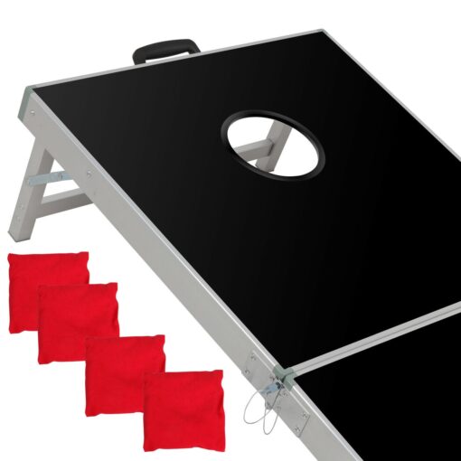 Portable Folding Cornhole Bean Bag Toss Board Game Set - Image 7
