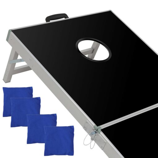 Portable Folding Cornhole Bean Bag Toss Board Game Set - Image 8
