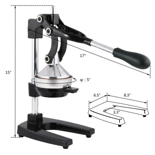 Heavy Duty Manual Orange Citrus Juice Squeezer / Extractor - Image 5