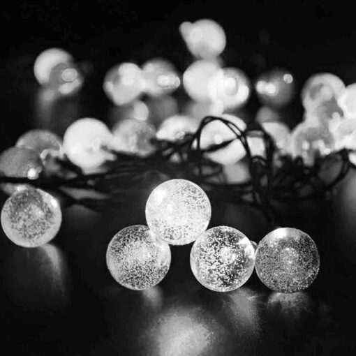 Outdoor Solar Powered Patio String Lights - Image 2