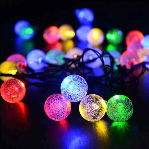 Outdoor Solar Powered Patio String Lights - Image 3
