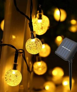Outdoor Solar Powered Patio String Lights