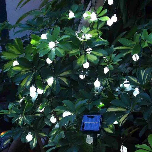 Outdoor Solar Powered Patio String Lights - Image 4