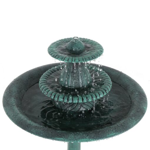 Outdoor Freestanding Bird Bath Water Fountain - Image 5