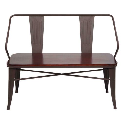 Large Modern Outdoor Garden Front Porch Patio Bench - Image 2
