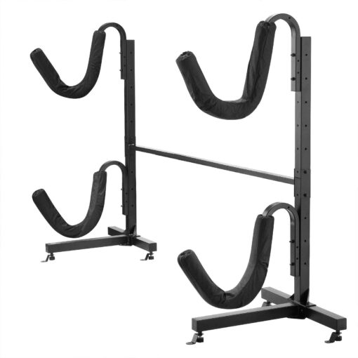 Heavy Duty Freestanding Outdoor Kayak Holder Storage Rack Stand - Image 3