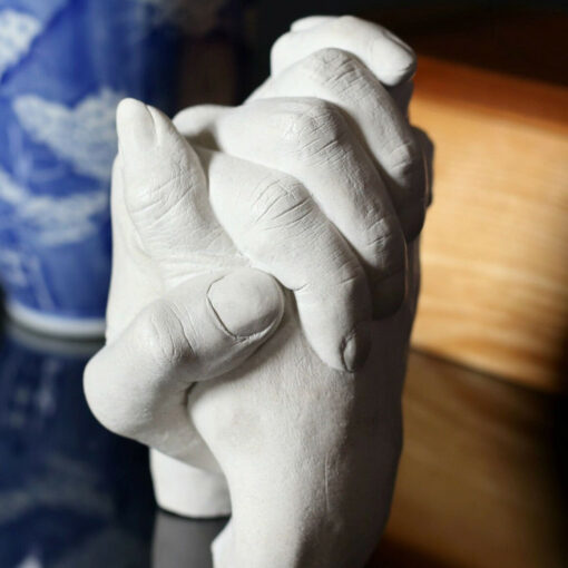 Deluxe Hand Mold Sculpture Plaster Casting Kit - Image 3