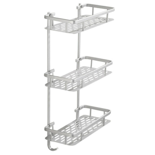 Wall Mounted Bathroom Shower Caddy Storage Shelf - Image 3