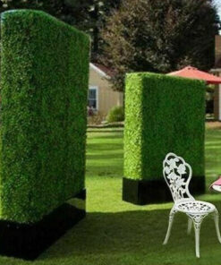 Large Artificial Boxwood Greenery Hedge Wall 20" x 20"