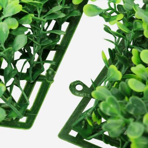 Large Artificial Boxwood Greenery Hedge Wall 20" x 20" - Image 6