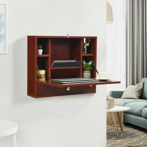 Heavy Duty Floating Wall Mounted Foldable Table - Image 2