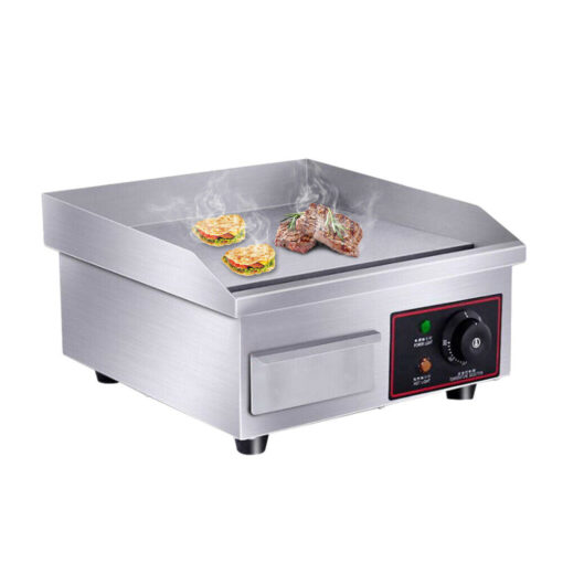 Large Electric Flat Top Indoor / Outdoor Griddle Grill - Image 2