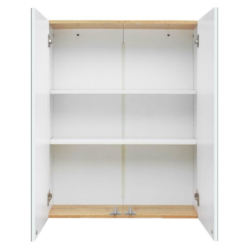 Large Wall Mounted Bathroom Recessed Medicine Cabinet With Mirror - Image 7