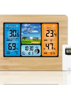 Personal Indoor / Outdoor Wireless Wifi Weather Home Station