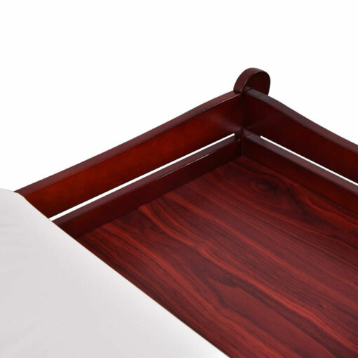 Wooden Baby Diaper Changing Station Storage Table - Image 4