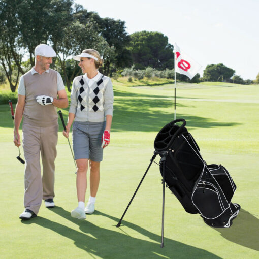 Large Spacious Lightweight Golf Stand Carry Bag - Image 5