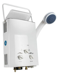 Instant Gas Powered On Demand Tankless Hot Water Heater W/ Shower Head