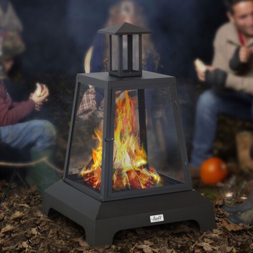 Large Portable Outdoor Backyard Wood Burning Fire Pit 26" - Image 3