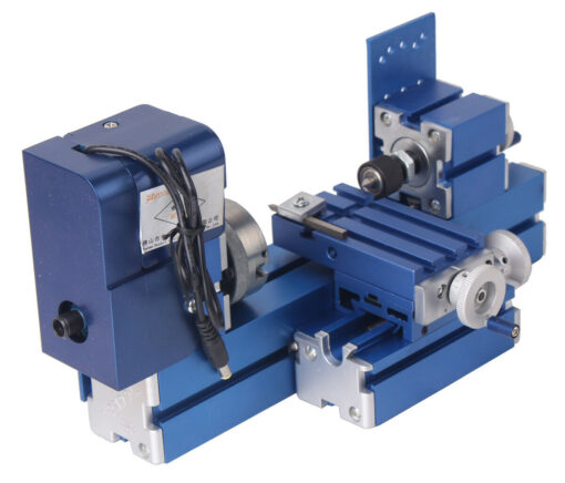 Mini Portable Motorized Wooden Lathe Turning Machine - Image 2