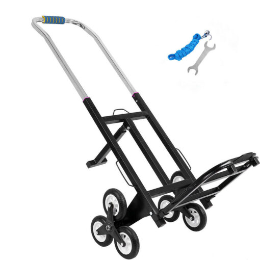 Heavy Duty Convertible Stair Climbing Hand Truck Cart Dolly - Image 3