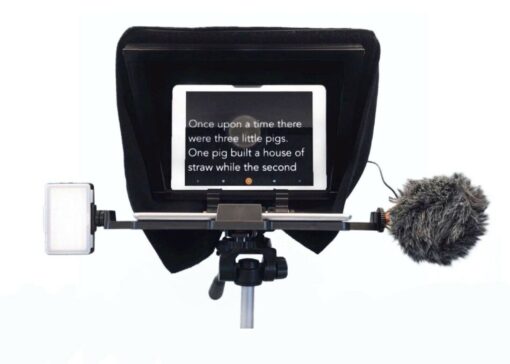 Universal Compact Cue Parrot iPad Teleprompter With Beam 12.9" - Image 3