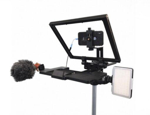 Universal Compact Cue Parrot iPad Teleprompter With Beam 12.9" - Image 5