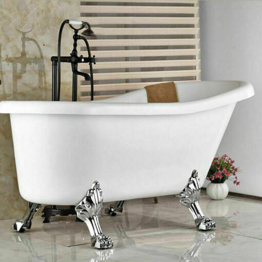 Premium Free Standing Floor Mount Bathtub Filler Faucet - Image 5