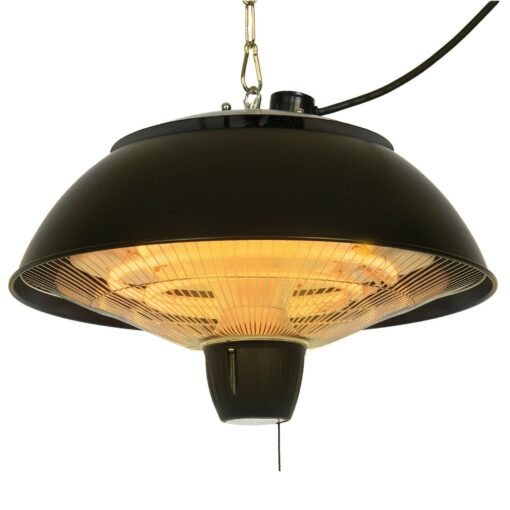 Compact Hanging Electric Infrared Halogen Patio Heater 1500W - Image 9