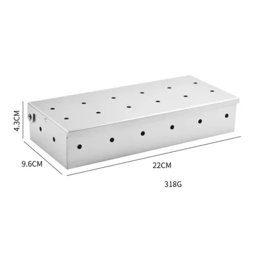 Premium Gas Grill Wood Chip Smoker Box - Image 6