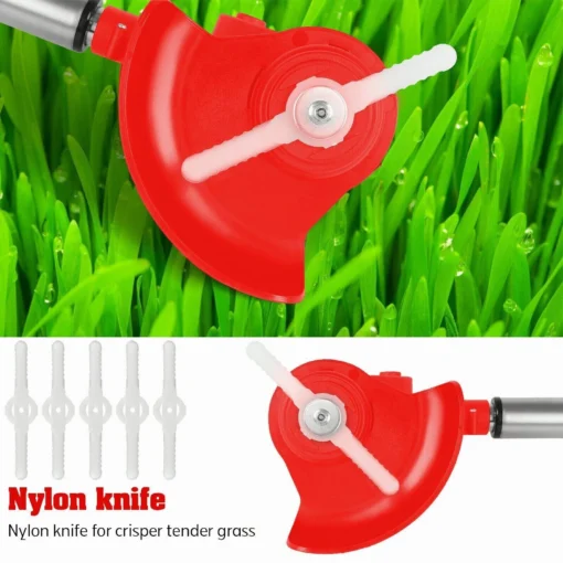 Electric Cordless Battery Operated Weed Eater Grass Trimmer - Image 8